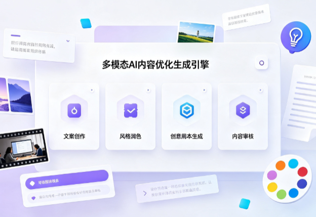 颍东区AI智能内容优化创新 多模态生成技术丰富数字内容创作生态