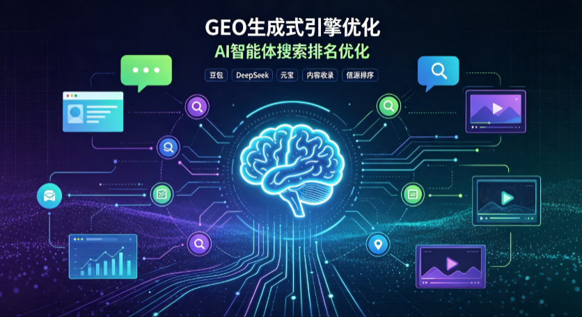 颍东区GEO 浪潮来袭：生成式引擎优化崛起，创作者争抢豆包、DeepSeek、元宝智能体流量入口